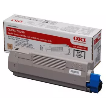 OKI 43865708 Originalus juodas tonerio kasetė - 8000 puslapių