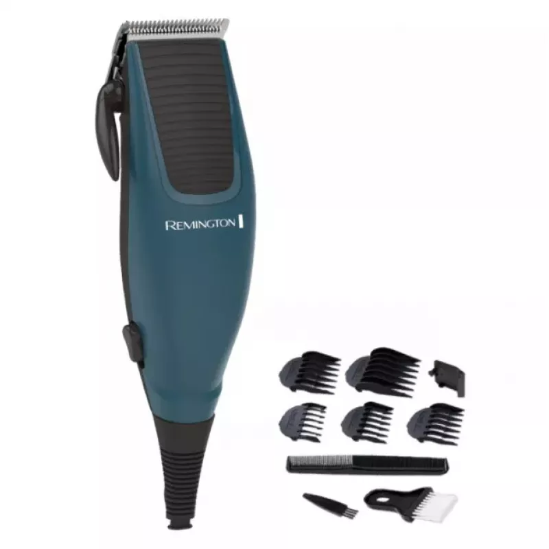 Remington HC5020 plaukų kirpimo mašinėlė su fiksuotomis šukomis, mėlyna
