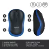 LOGITECH Wireless Mouse M185 Mėlyna