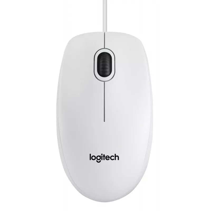 LOGITECH B100 Optical Mouse White