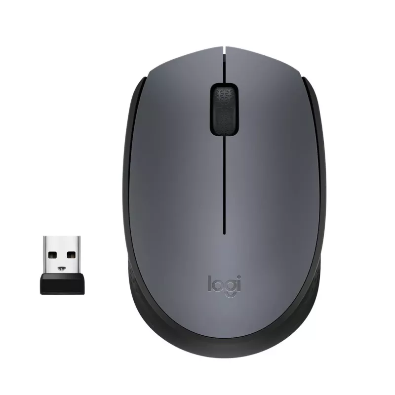 LOGITECH M170 belaidė pelė pilka EMEA