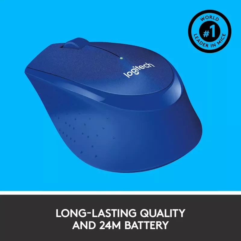 Pelė Logitech M330 SILENT PLUS RF belaidė