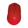 LOGITECH M330 Silent Plus raudona