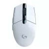LOGITECH G305 Lightspeed belaidė žaidimų pelė balta