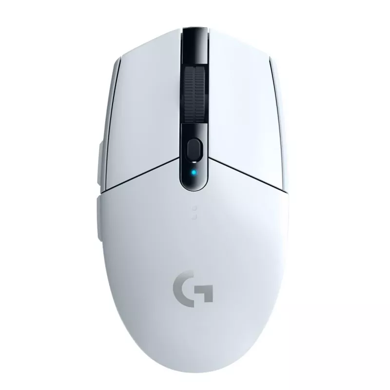 LOGITECH G305 Lightspeed belaidė žaidimų pelė balta