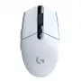 LOGITECH G305 Lightspeed belaidė žaidimų pelė balta