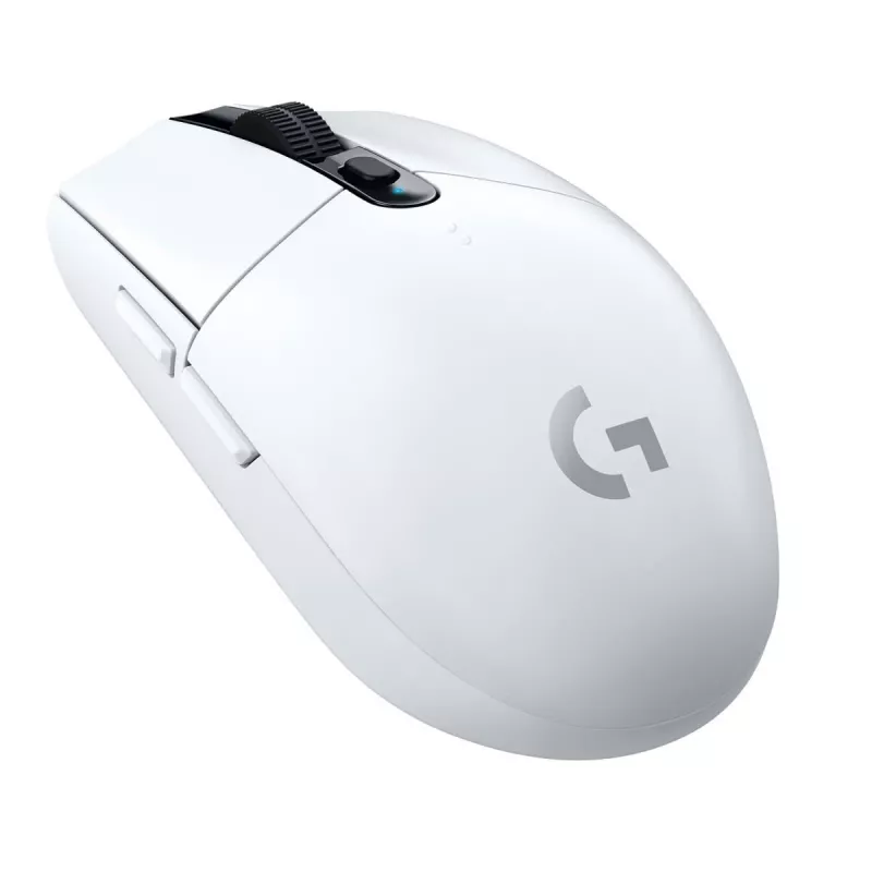 LOGITECH G305 Lightspeed belaidė žaidimų pelė balta