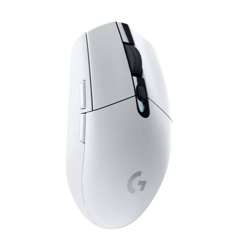 LOGITECH G305 Lightspeed belaidė žaidimų pelė balta