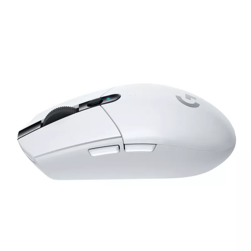 LOGITECH G305 Lightspeed belaidė žaidimų pelė balta