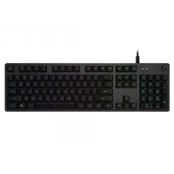 LOGITECH G512 Lightsync RGB mechaninė žaidimų klaviatūra Gx Brown Tactile - Qwerty US/Int'l