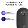 Pelė Logitech M350S Black USB Optinė Belaidė