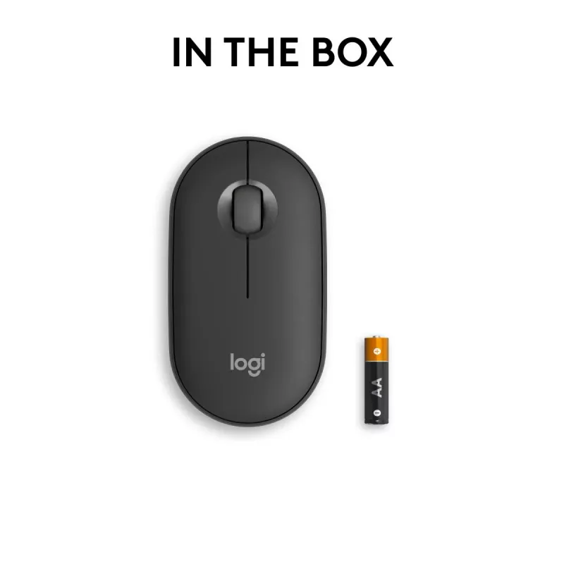 Pelė Logitech M350S Black USB Optinė Belaidė