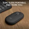 Pelė Logitech M350S Black USB Optinė Belaidė