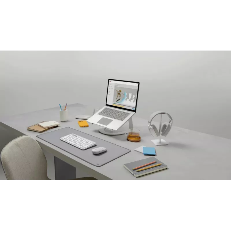 Pelė Logitech M350S balta USB optinė belaidė
