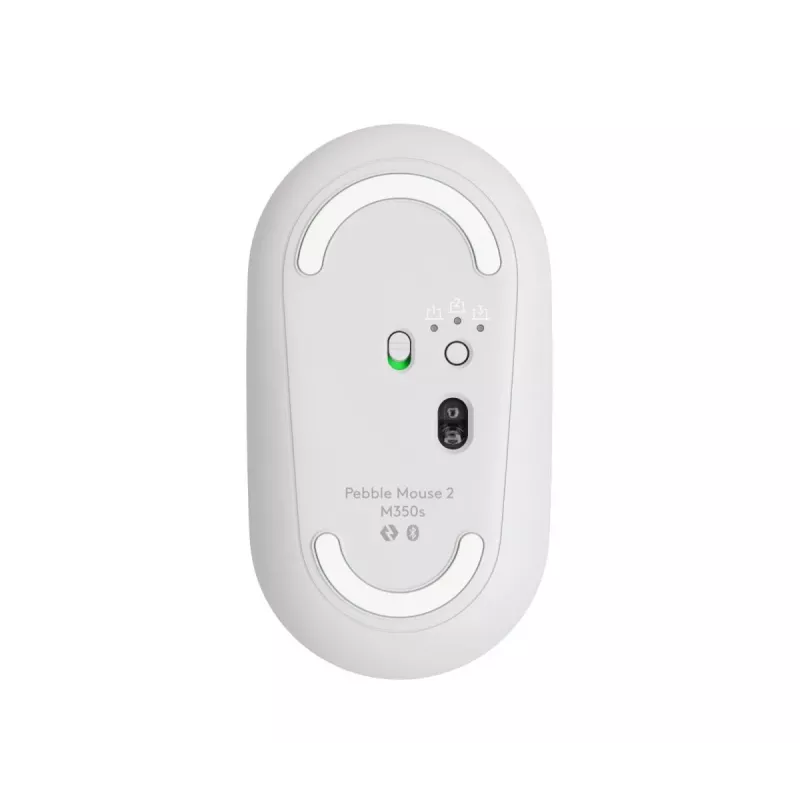 Pelė Logitech M350S balta USB optinė belaidė
