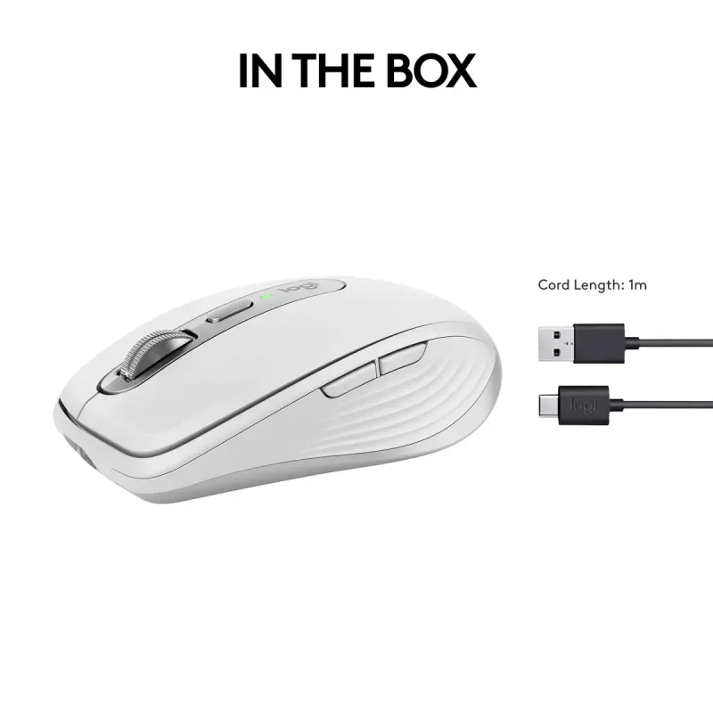 Pelė Logitech MX Anywhere 3S RF Wireless + Bluetooth