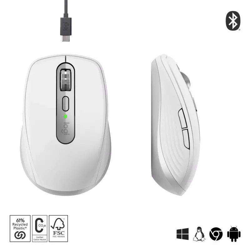 Pelė Logitech MX Anywhere 3S RF Wireless + Bluetooth