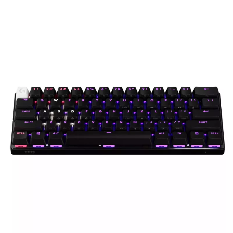 Logitech G PRO X 60 žaidimų klaviatūra USB RF Wireless Bluetooth QWERTY US International juoda