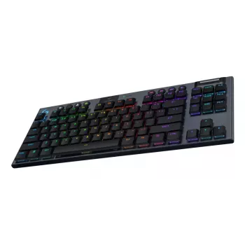 Logitech G G915 X LIGHTSPEED klaviatūra, gaming, USB RF Wireless Bluetooth, QWERTY US International, juoda