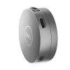 DELL DA310 USB-C kelionių centras 7-in-1, laidinis, USB 3.2 Gen 2 Type-C, 10/100/1000 Mbit/s, sidabrinis, 3840 x 2160 pikseliai