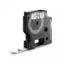 Juostelė etikečių DYMO D1 Durable Black on White 12mm