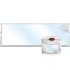 DYMO Autentiški LabelWriter dideli adresų lipdukai | 36 mm x 89 mm | Juodas spausdinimas ant skaidrių lipdukų | 2 ritiniai po 130 (260 lengvai nuimamų lipdukų) | Lipnūs | LabelWriter etikečių spausdintuvams