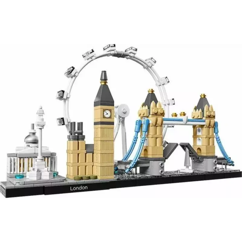 LEGO Architecture London 21034 konstruktorius – 468 dalių, Londono orientyrų modelis