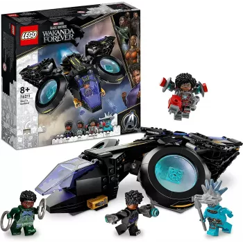 LEGO Marvel rinkinys 76211 Šurio laivas – statomas žaidimų rinkinys su minifigūrėlėmis