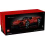 LEGO Technic Ferrari Daytona SP3 1:8 mastelio konstravimo rinkinys, 3778 detalės, raudona, 6,99 kg