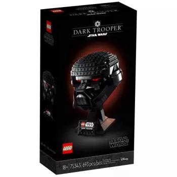 LEGO Star Wars Dark Trooper Helm 75343 kolekcinis modelis su detaliu dizainu