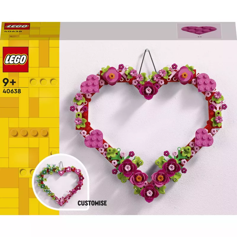 LEGO Širdies dekoracijos konstruktorius 40638