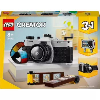 LEGO Creator 3-in-1 Retro Kamera 31147, Konstrukcinis žaislas