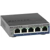 NETGEAR GS105E-200PES tinklo jungiklis Valdomas L2/L3 Gigabit Ethernet (10/100/1000) Pilka