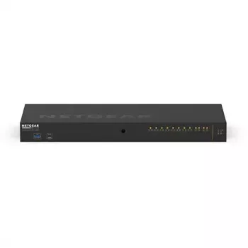 NETGEAR M4250-10G2F valdomas L2/L3 gigabitinis eterneto jungiklis su PoE 1U juodas
