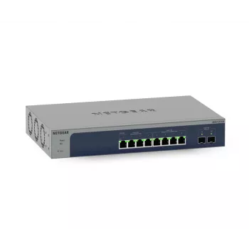 NETGEAR MS510TXM tinklo jungiklis Valdomas L2/L3/L4 10G Ethernet (100/1000/10000) Pilka, Mėlyna