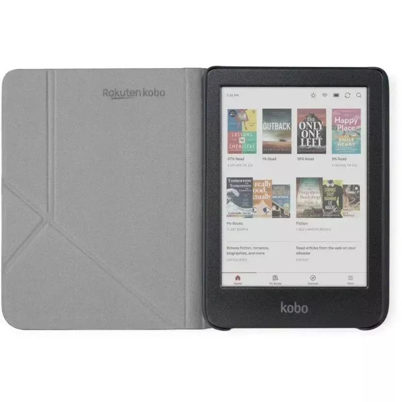 Korpusinis dėklas Rakuten Kobo SleepCover 15,2 cm Žalia
