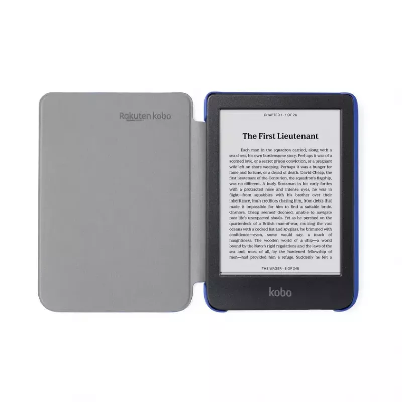 Dėklas Folio Rakuten Kobo Basic SleepCover 15,2 cm Mėlyna
