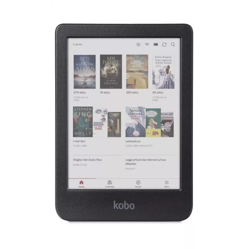 E. knygų skaitytuvė Kobo Clara Colour 16 GB Wi‑Fi E Ink Kaleido, 6 colių 1448×1072, 1500 mAh, Bluetooth, USB‑C