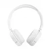 JBL Tune 510 WHITE belaidės ausinės, 20–20000 Hz, 40 h baterija, USB-C, baltos
