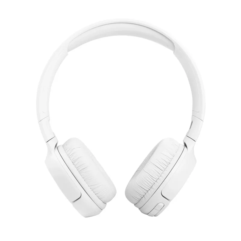 JBL Tune 510 WHITE belaidės ausinės, 20–20000 Hz, 40 h baterija, USB-C, baltos