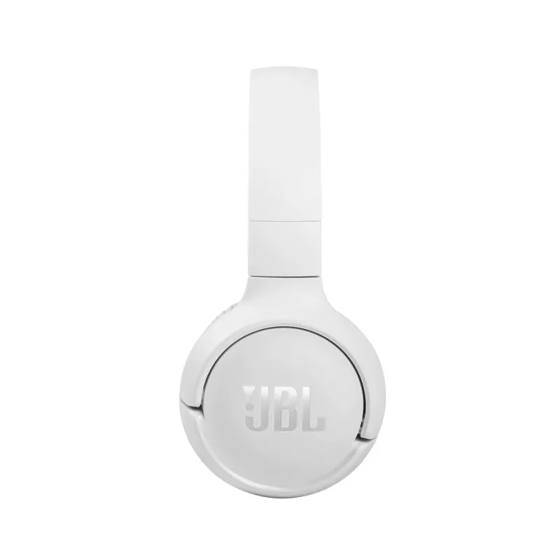 JBL Tune 510 WHITE belaidės ausinės, 20–20000 Hz, 40 h baterija, USB-C, baltos