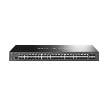 TP-Link Omada 48 prievadų Gigabit L2+ valdomas jungiklis su 4 SFP lizdais