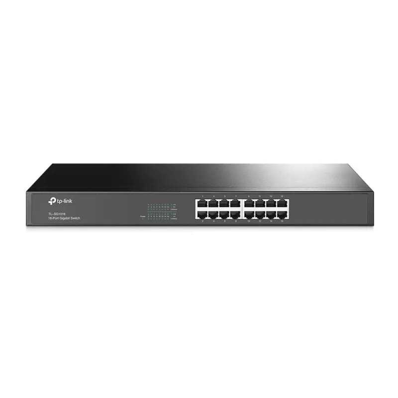 Nevaldomas jungiklis TP-Link TL-SG1016 16 prievadų Gigabit Ethernet