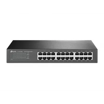 TP-Link TL-SG1024D 24 prievadų Gigabit tinklo jungiklis, nemodifikuojamas, darbalaukio / stovo montavimas