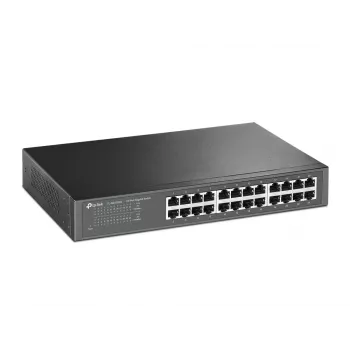 TP-Link TL-SG1024D 24 prievadų Gigabit tinklo jungiklis, nemodifikuojamas, darbalaukio / stovo montavimas