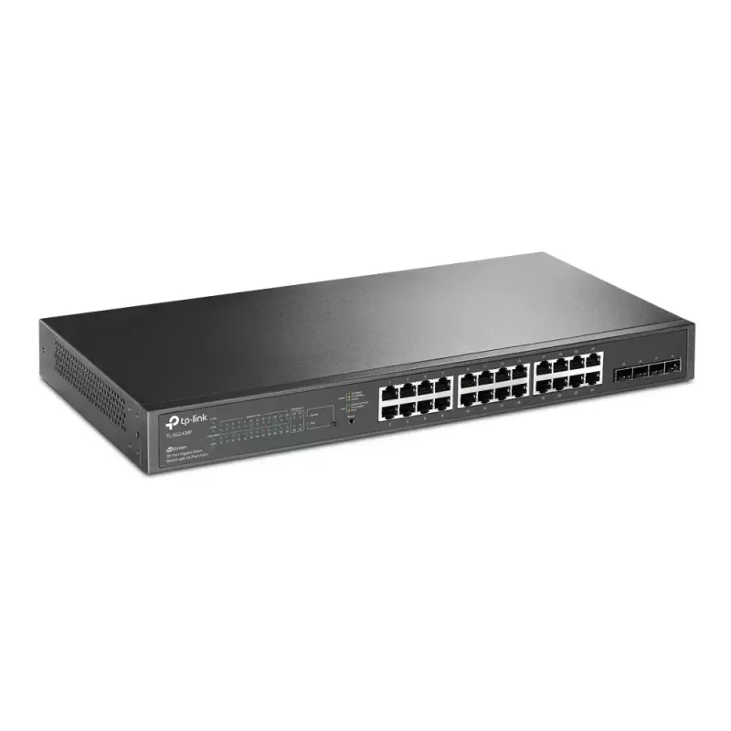 Valdomas jungiklis TP-Link TL-SG2428P 28 prievadų Gigabit Smart PoE