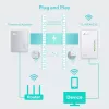 TP-Link TL-WPA4220 Powerline 600 Wi-Fi tinklo plėtiklis