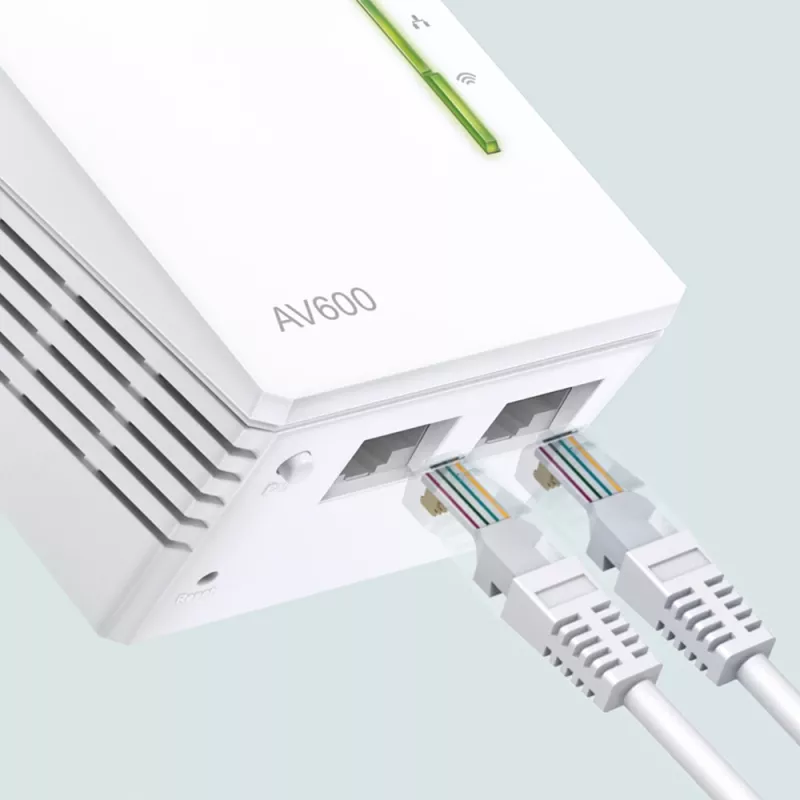 TP-Link TL-WPA4220 Powerline 600 Wi-Fi tinklo plėtiklis