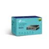 TP-Link TL-SG1005LP tinklo jungiklis, nevaldomas, Gigabit Ethernet (10/100/1000), Power over Ethernet (PoE), juodas