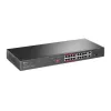 TP-Link TL-SL1218P 16 prievadų 10/100 Mbps + 2 prievadų Gigabit montuojamas į stelažą PoE komutatorius su 16 PoE+ prievadų